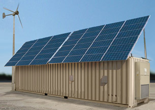 ISO Shelters with ETI Solar Shading